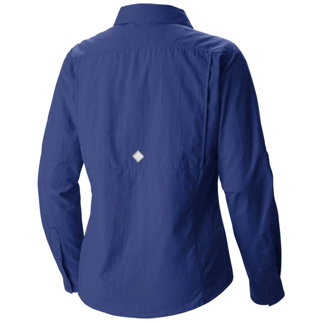 Columbia Women Purple Cascades Explorer Long Sleeve Shirt (Sun Protection) - Image 4