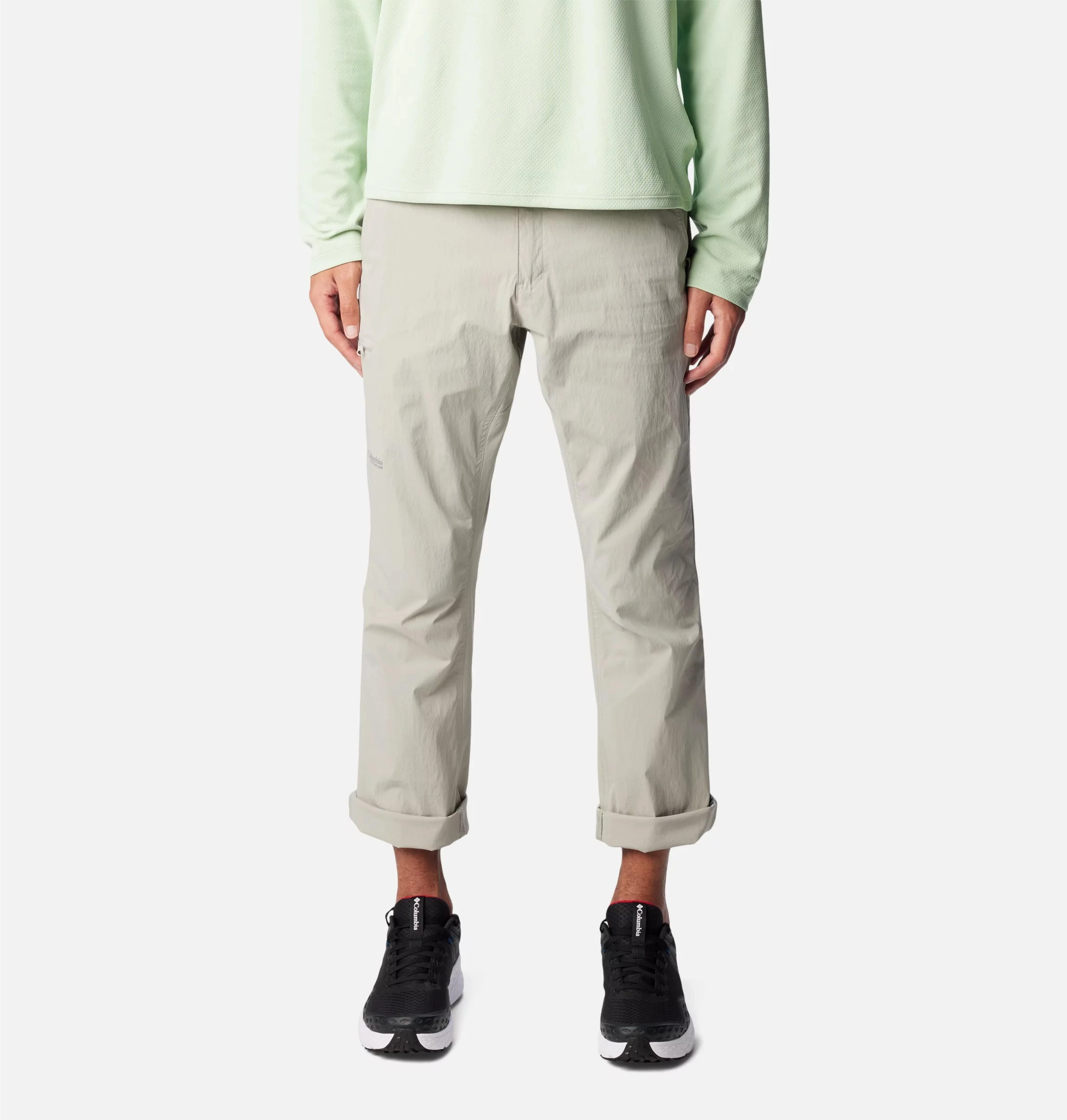 Columbia Men Grey Wanoga Lightweight Pant (Sun Protection) - Image 4