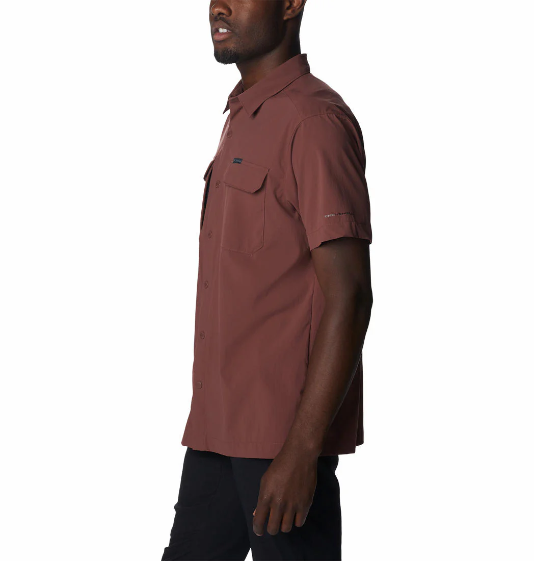 Columbia Men Brown Canyon Gate Utility Short Sleeve - Image 4