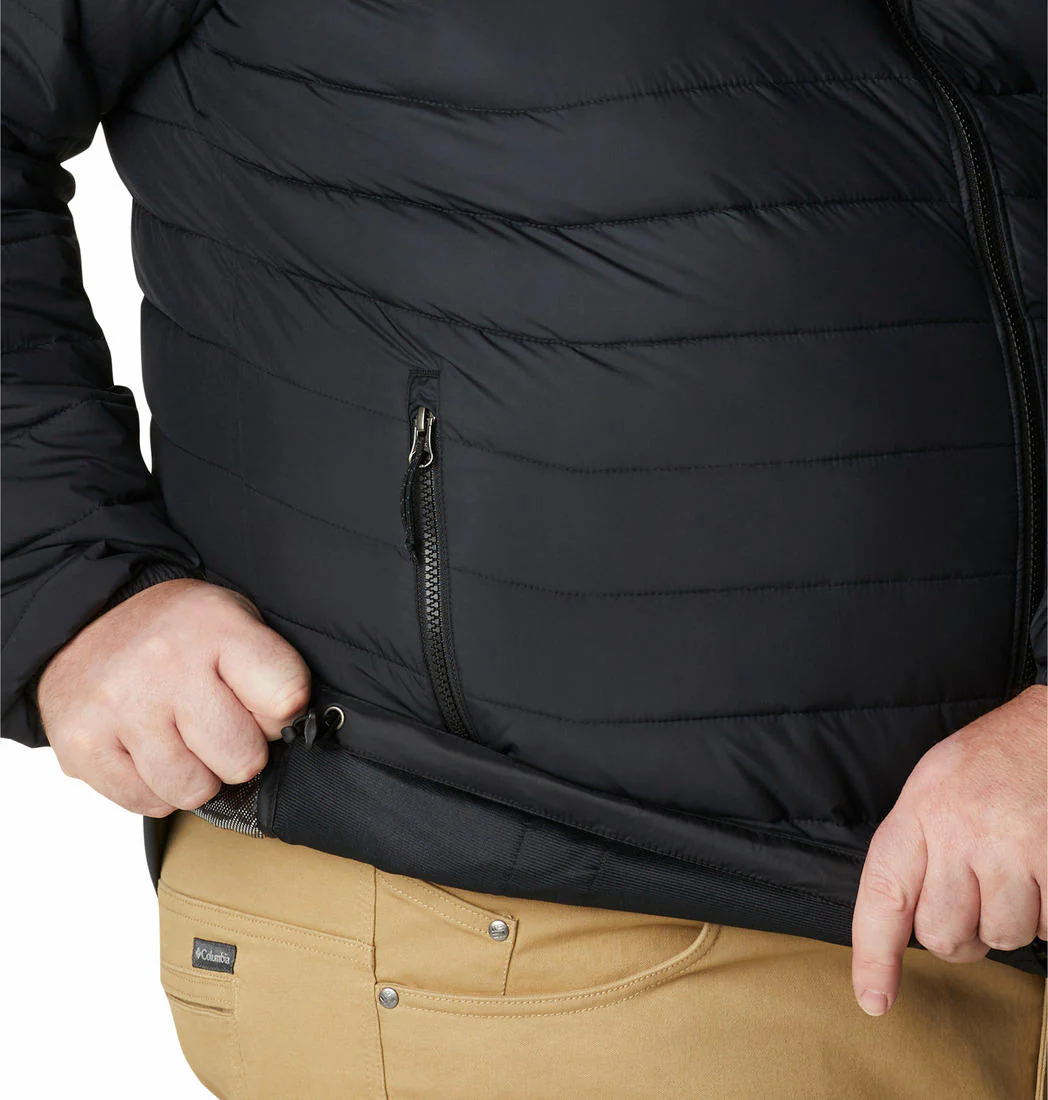 Columbia Men Black Powder Lite Jacket - Image 4